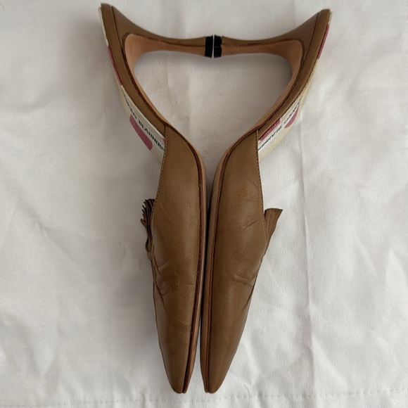 Vintage Manolo Blahnik Brown Mules - Picture 6 of 7